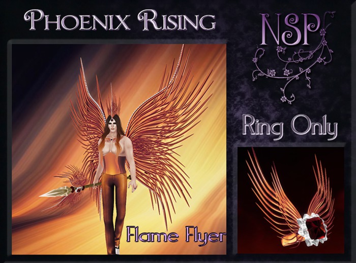 NSP Phoenix Rising Flame Flyer (Ring) Boxed