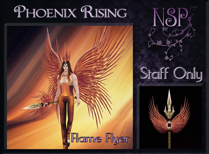 NSP Phoenix Rising Angelic Flyer (Chest Ploom) Boxed