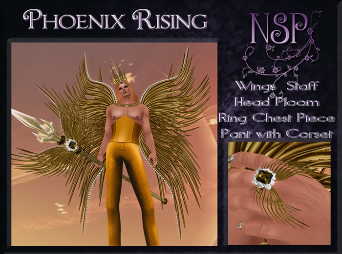 NSP Phoenix Rising Mens Collection (Gold) boxed
