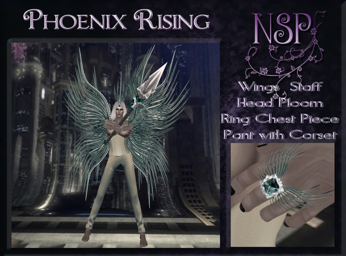 NSP Phoenix Rising Mens Collection (Aqua) boxed