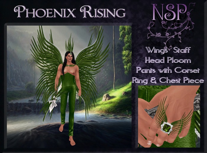 NSP Phoenix Rising Angelic Flyer (Wings) Boxed