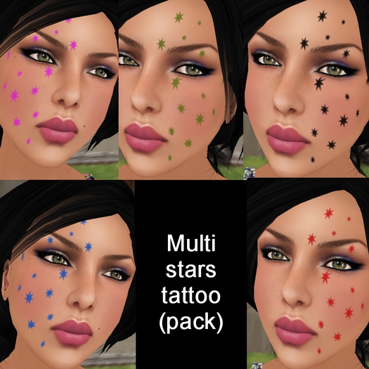 Multistars tattoo pack