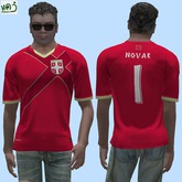 SERBIA  2015 - NOVAK 1 shirt (MESH)