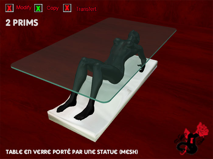 Table Statue (Mesh)
