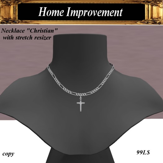 Necklace "Christian" Box