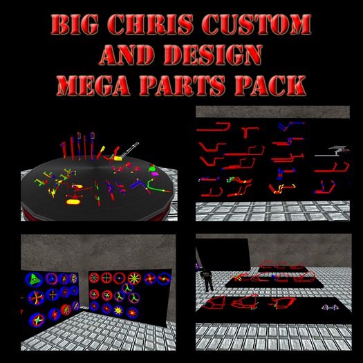 Mega Parts Pack Full Perm boxed