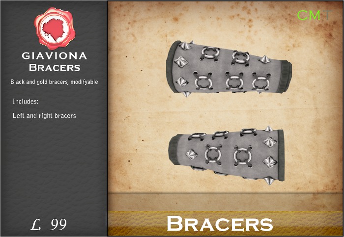 {G} Bracer_l/gray &silver