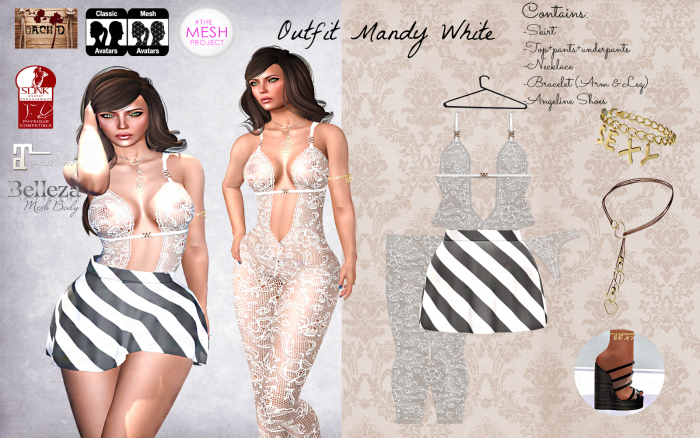 Outfit Mandy White