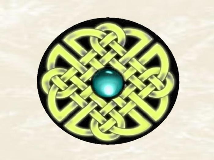 Celtic Knot Yellow