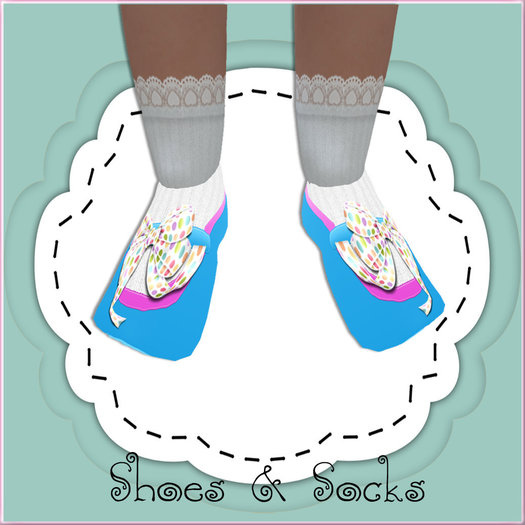 Pat A Kake Ribbon Shoes