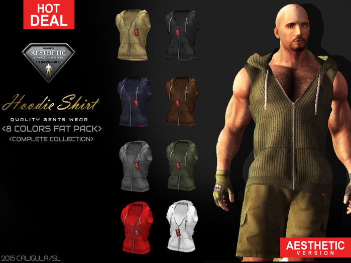 CA AESTHETIC HOODIE KNITED FAT PACK
