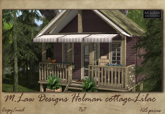 .:M.LAW:.  Holman Cottage Lilac Box