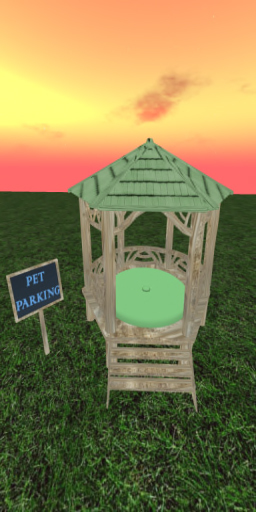 SS PET GAZEBO ~ MEADOW 