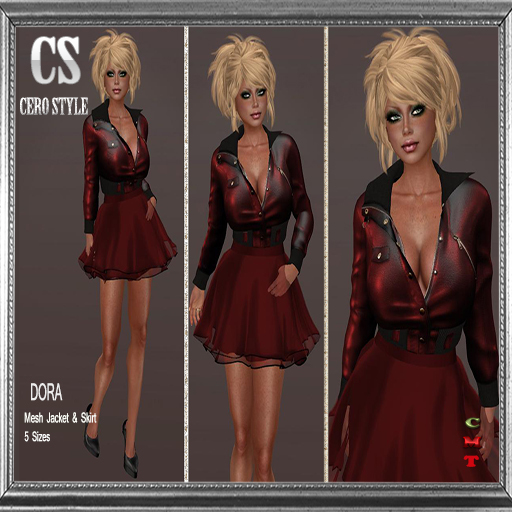 CERO STYLE Dora Outfit Red