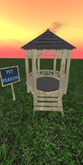 SS PET GAZEBO ~ COAL  