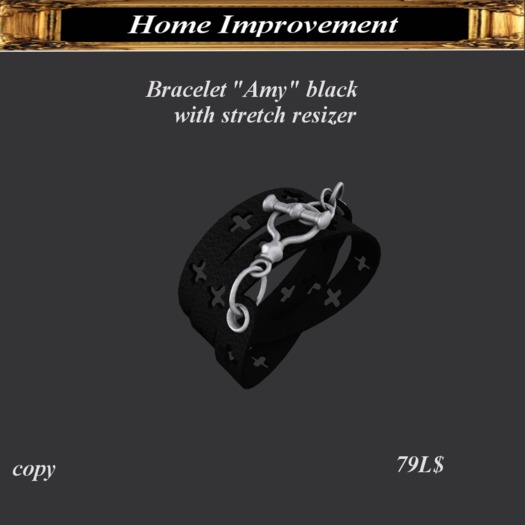 Bracelet "Amy" black Box