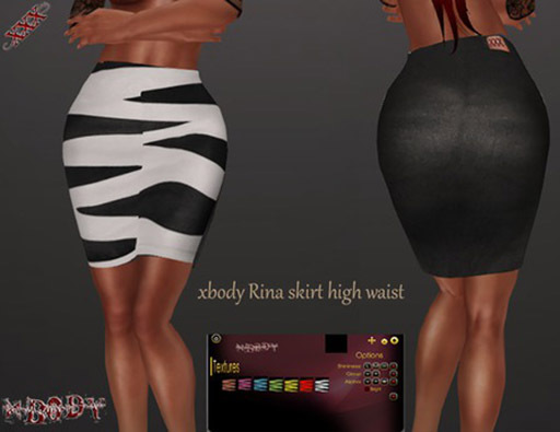 xbody Rina skirt high waist