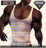 E.N.V.Y GYM STRIPE TANK  (wear me)
