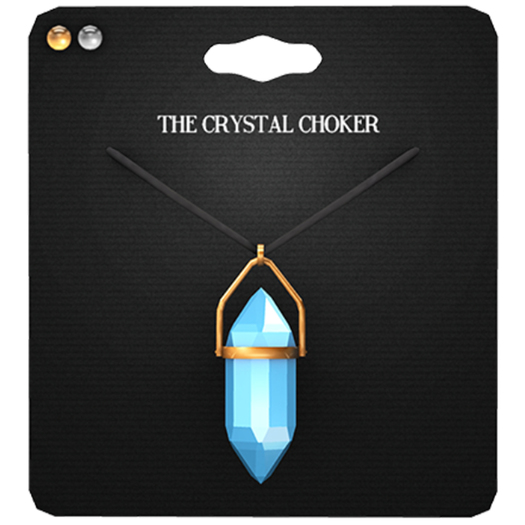 Amala - The Crystal Choker - Blue