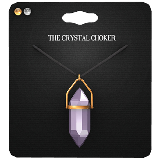 Amala - The Crystal Choker - Lilac
