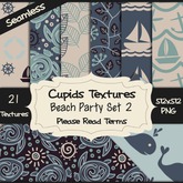 *Cupids Textures * 21 BEACH PARTY SET 2