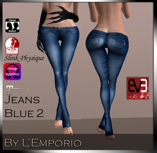 L'Emporio -Jeans Blue 2 -With Applier-