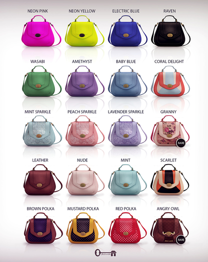 The Secret Store - Tiny Satchel - Lavender Sparkle