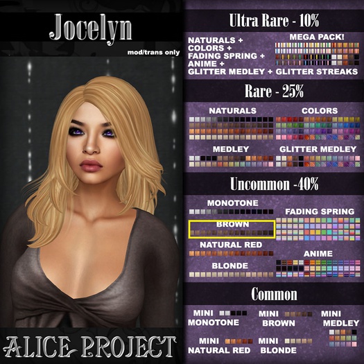 Alice Project - Jocelyn - Brown // UNCOMMON