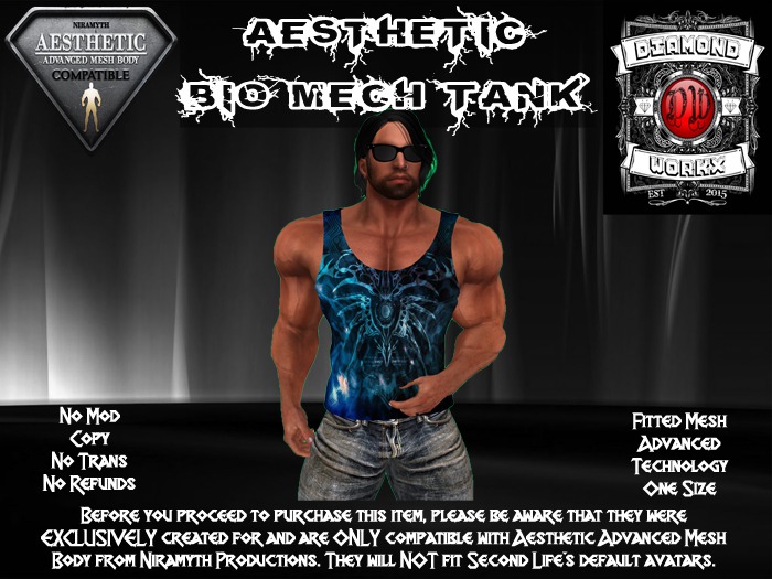 DW Tank - Bio-Mech (Boxed) (NIRAMYTH) - AESTHETIC