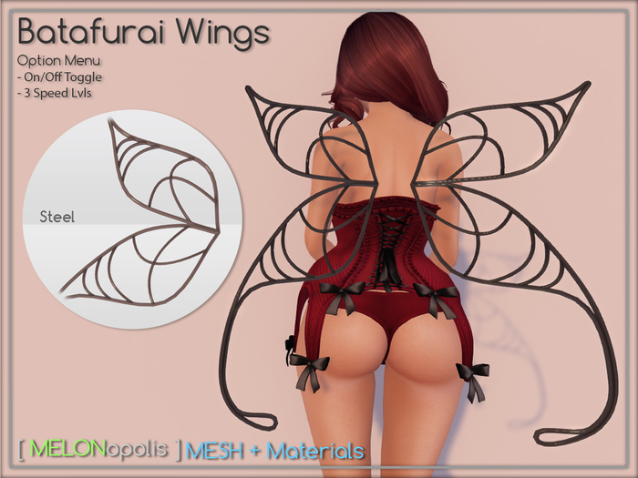 [M] Batafurai Wings // Steel