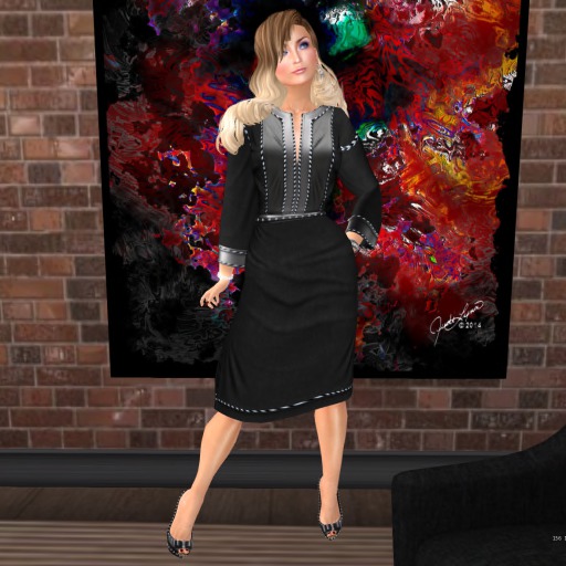 Para's Mystique Dress - Black