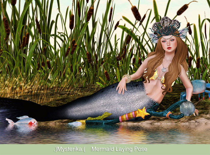 ).MYSTERIKA.( Mermaid Laying Pose