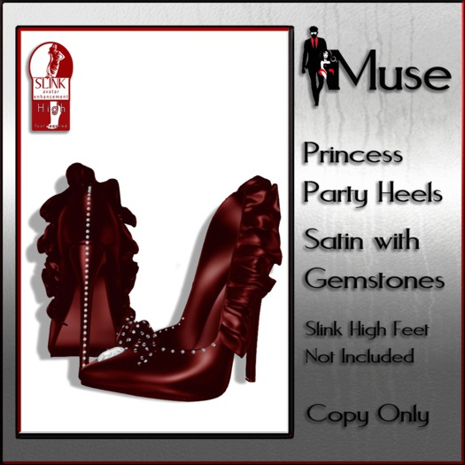 [MUSE] Princess Party Heels - Slink High - Amber & Diamond