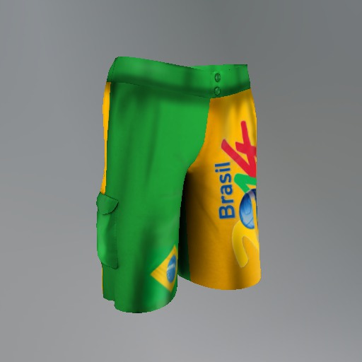 Brazil National Mesh Shorts