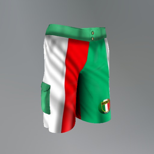 Italy National Mesh Shorts box