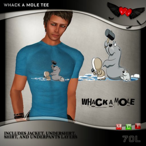 .:[AMAME]:. Whack A Mole Tee