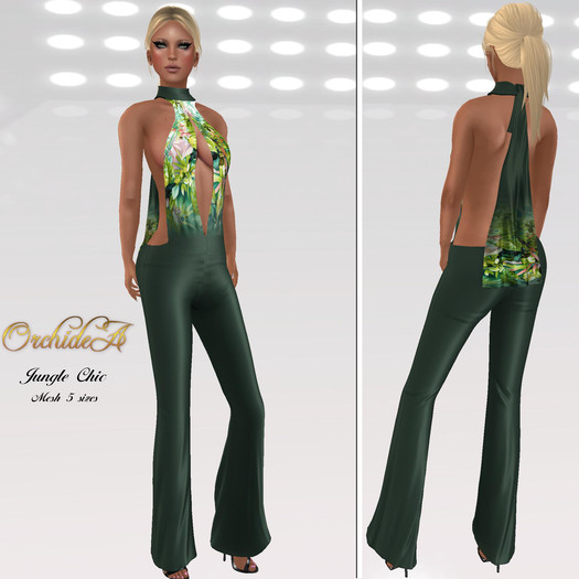 ** ORCHIDEA ** JUNGLE CHIC green 