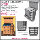 FP MESH -  Diaper Changing Unit PETAL, Nappy Changing Unit, Diaper Changing Table