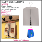 **LIMITED PROMO" FP MESH Nappy Stacker PETAL, Mesh Diaper Stacker, Mesh Diaper Bag, Mesh Nappy Bag