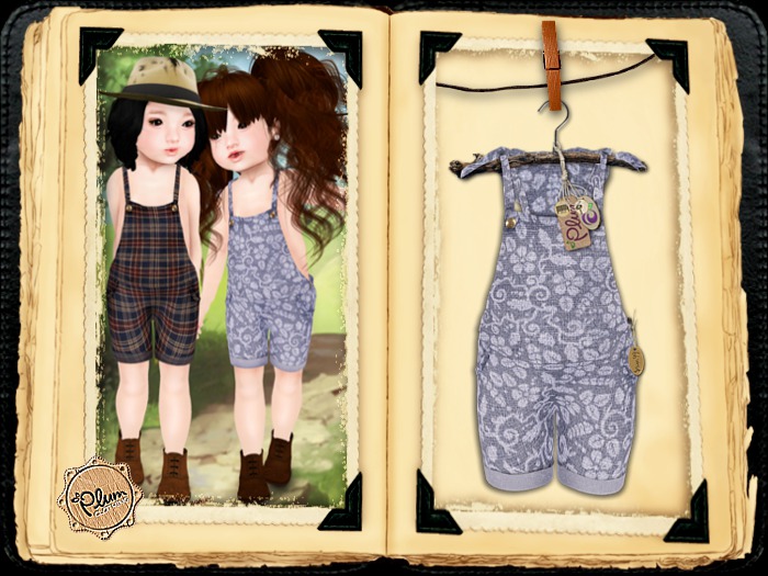 Shabby Hooded Bibs 1997