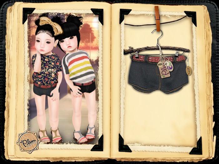 Cyru Shorts Blue