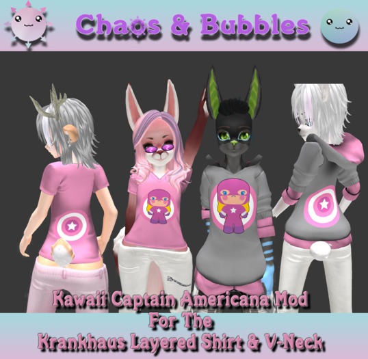 KLS&kVN- Kawaii Captain Americana by Chaos & Bubbles
