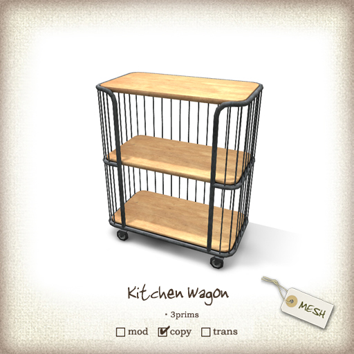 (iTuTu) Kitchen Wagon
