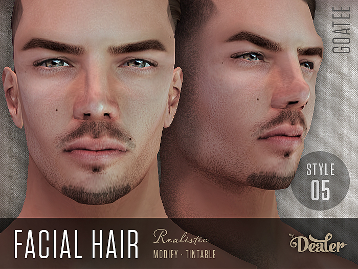 ::DEALER:: FacialHair GOATEE 01