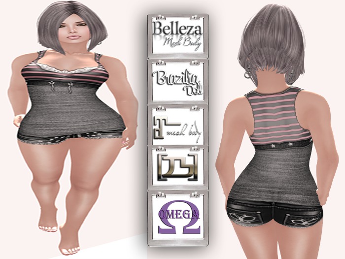 C&S-MAITRYA- BELLEZA- BANNED-BRAZILIA MESH BODY-Conj-Belinha