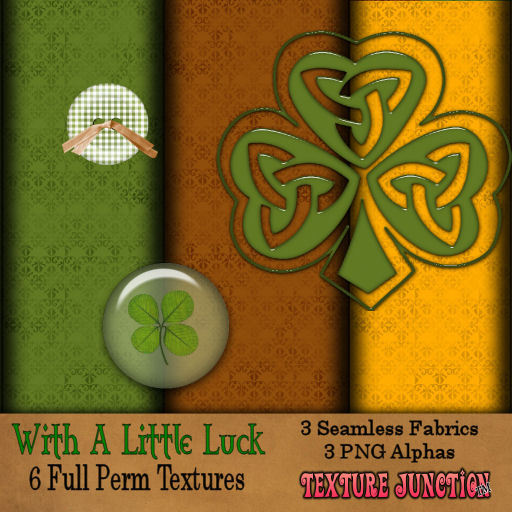 ~TJ~  With A Little Luck - Irish Texture Set