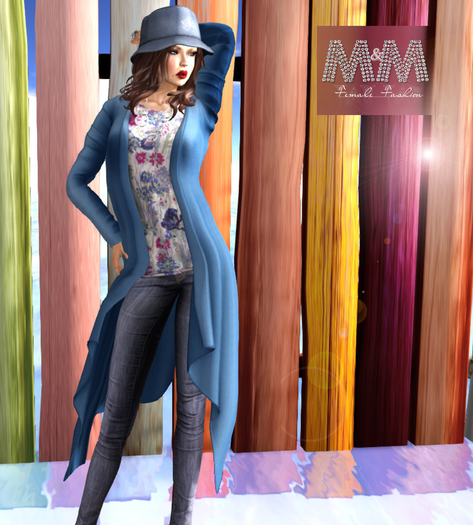 M&M-TOMOE BLUE MESH