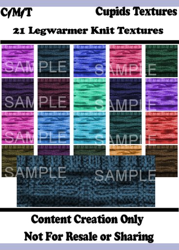 21 Legwarmer knit Textures