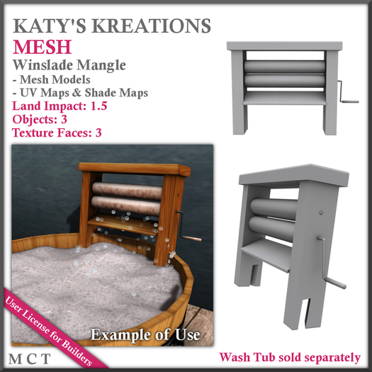 *KK* MESH Elle Display Units 1 & 2 Vendor