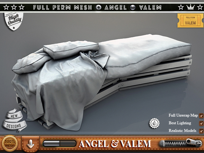 .::VALEM::.  Full Perm Mesh Great Wooden Casing Model Seat